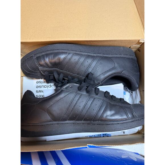 Adidas Superstar Originals Lot Mens Size 11.5 Suede Foundation Classic 4 Pairs - Picture 5 of 8